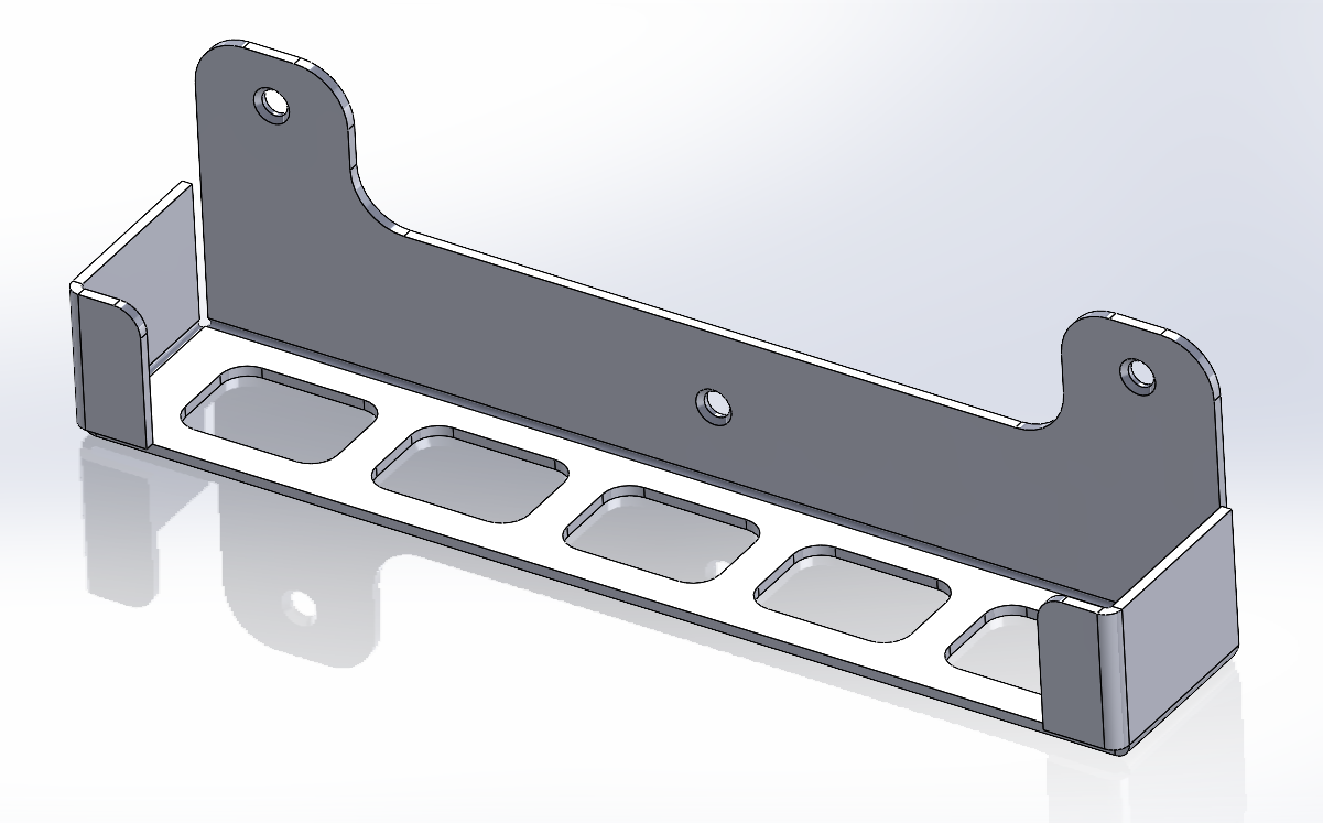 壁挂式电源板支架